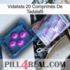Vidalista 20 Comprimés De Tadalafil 37